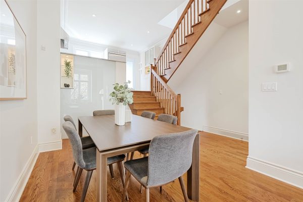 Castillo Pardo 5 Mitchell Ave Toronto, ON - Townhouse Dining Room