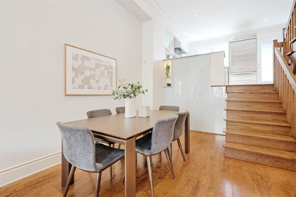 Castillo Pardo 5 Mitchell Ave Toronto, ON - Townhouse Dining Room