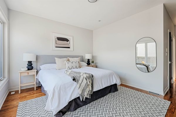 Castillo Pardo 5 Mitchell Ave Toronto, ON - Townhouse Primary Bedroom